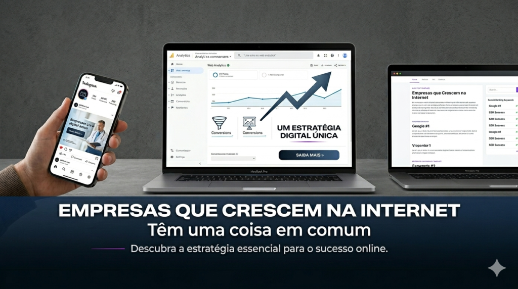 Empresas que crescem na internet têm uma coisa em comum